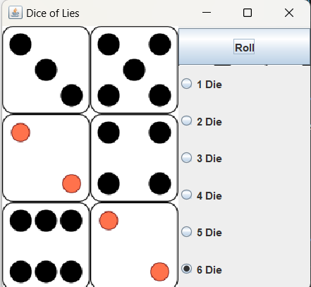 Picture of Liar's Dice Game